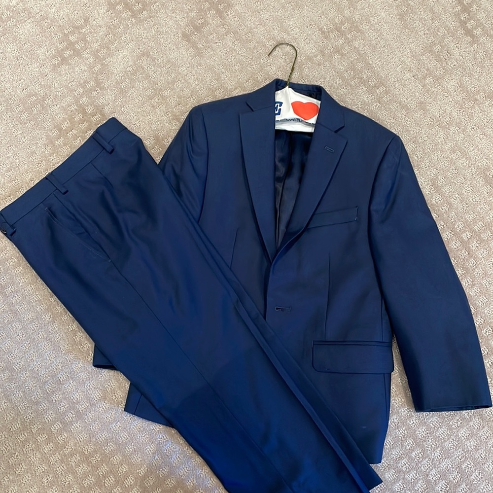 Ralph Lauren boys navy suit- worn once